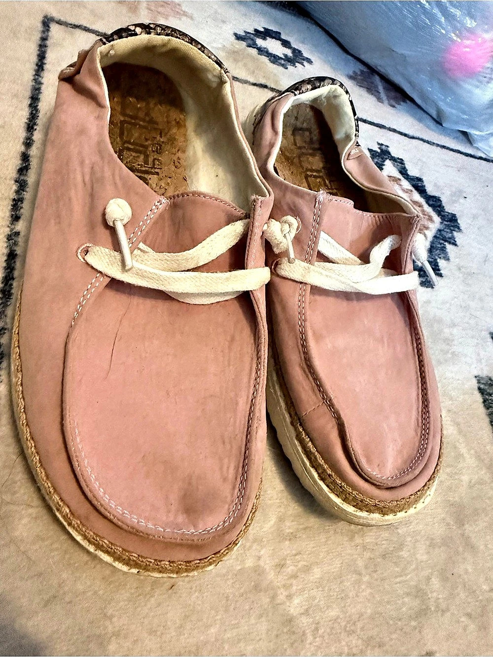 Hey Dude Wendy Women's Pink Shoes US 6